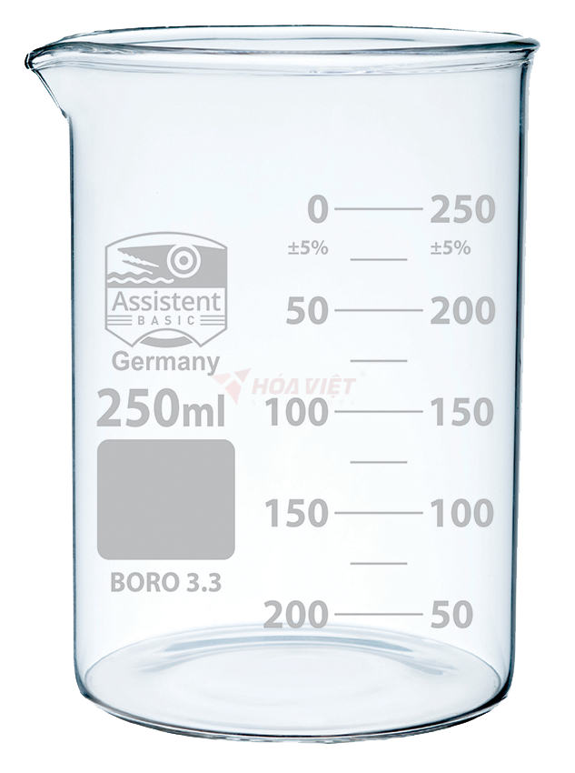 Cốc thủy tinh cao thành Assistent 150ml Cốc thủy tinh cao thành Assistent 150ml