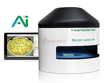 Máy đếm khuẩn lạc tự động tích hợp trí tuệ nhân tạo INTERSCIENCE Scan5000 Ai