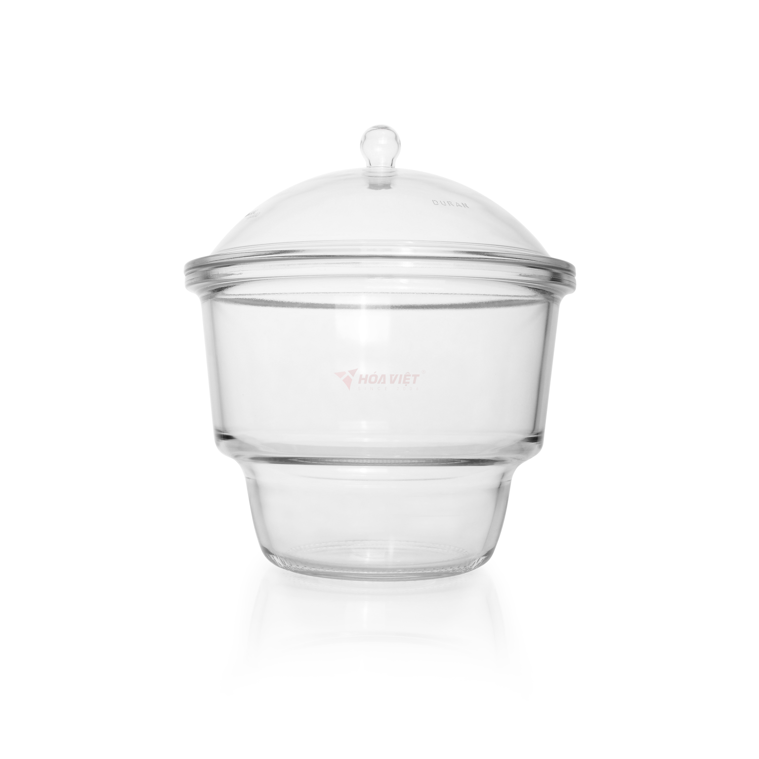 Bình hút ẩm thủy tinh DURAN® DN 300, mặt bích phẳng, nắp có núm – Desiccator Bình hút ẩm thủy tinh DURAN® DN 300, mặt bích phẳng, nắp có núm – Desiccator