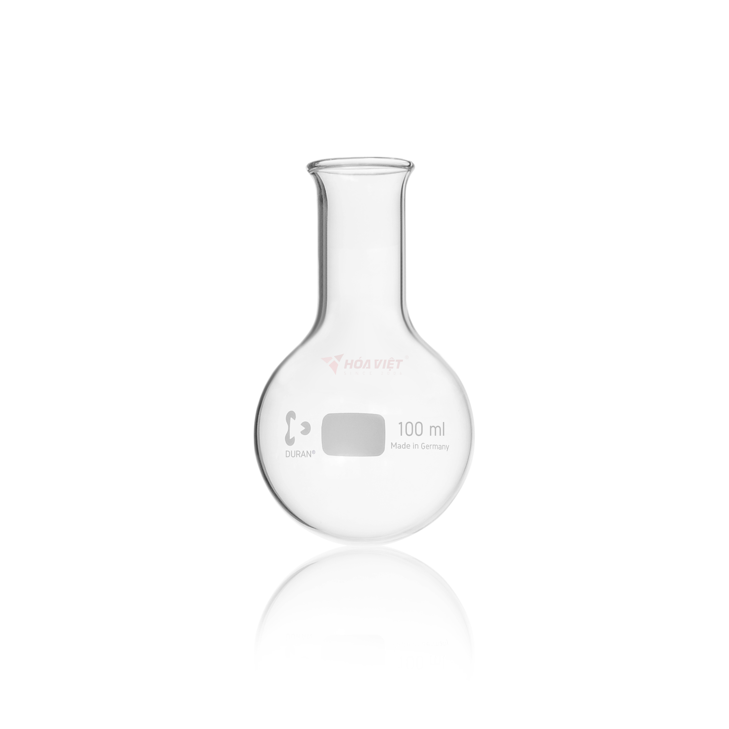 Bình cầu đáy tròn DURAN® 100 ml cổ hẹp, có vành – Round Bottom Flask Bình cầu đáy tròn DURAN® 100 ml cổ hẹp, có vành – Round Bottom Flask