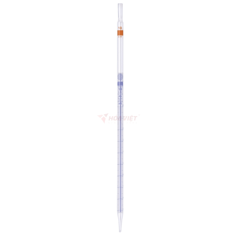 Ống hút thẳng thủy tinh Hirschmann 20ml : 0.1 class A Ống hút thẳng thủy tinh Hirschmann 20ml : 0.1 class A