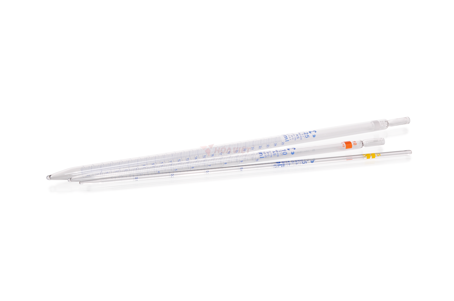 Pipet chia độ thủy tinh 5 ml Class AS Type 2, vạch xanh, có chứng nhận lô – Measuring Pipette Pipet chia độ thủy tinh 5 ml Class AS Type 2, vạch xanh, có chứng nhận lô – Measuring Pipette