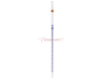 Ống hút thẳng thủy tinh Hirschmann 20ml : 0.1 class A