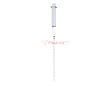 Ống hút thẳng thủy tinh Hirschmann 50ml : 0.2 có piston