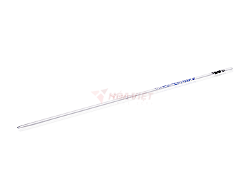 Pipet bầu thủy tinh 0.5 ml Class AS, vạch xanh, có chứng nhận lô – Volumetric Pipette