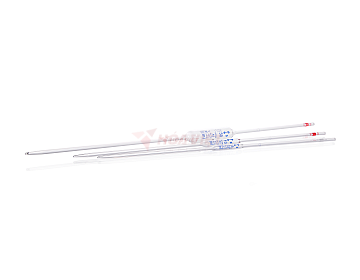Pipet bầu thủy tinh 15 ml Class AS, vạch xanh, có chứng nhận lô – Volumetric Pipette