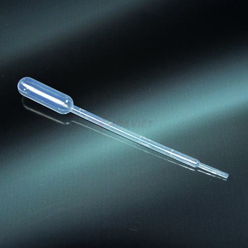 Ống hút pasteur nhựa PET Aptaca 3ml tiệt trùng 1 cái/gói Ống hút pasteur nhựa PET Aptaca 3ml tiệt trùng 1 cái/gói