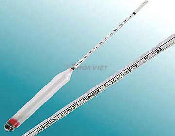 Baume kế Alla 0 - 10: 0.1°Bé Tp 15°C