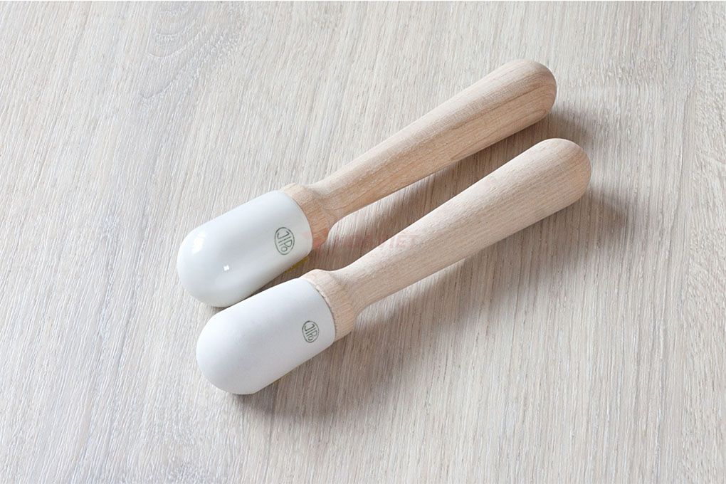 Chày sứ trơn Jipo dài 210mm không tráng men 830b/4 Chày sứ trơn Jipo dài 210mm không tráng men 830b/4