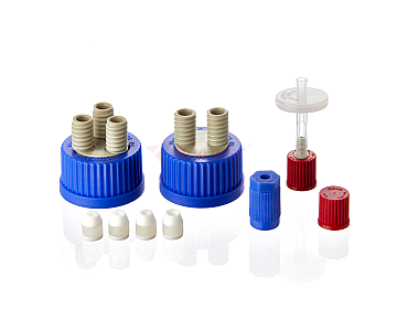 Nắp Vặn GL25 PP Có Gioăng Lip Seal Cho Chai Thủy Tinh Phòng Thí Nghiệm DURAN® – Màu Xanh