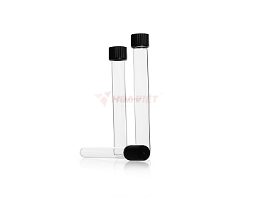 Ống nghiệm nuôi cấy dùng một lần 12 × 100 mm, nắp vặn GL14, có gioăng cao su – Disposable Culture Tube