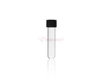 Ống nghiệm nuôi cấy dùng một lần 16 × 100 mm, nắp vặn GL18, có gioăng cao su – Disposable Culture Tube