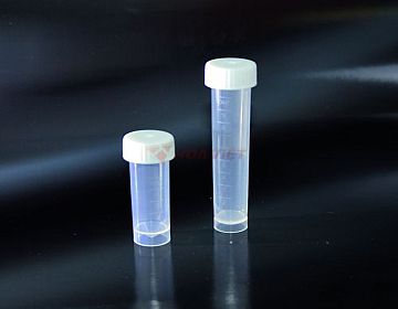 Ống nghiệm nhựa PP Aptaca 10ml tiệt trùng chia vạch có nắp