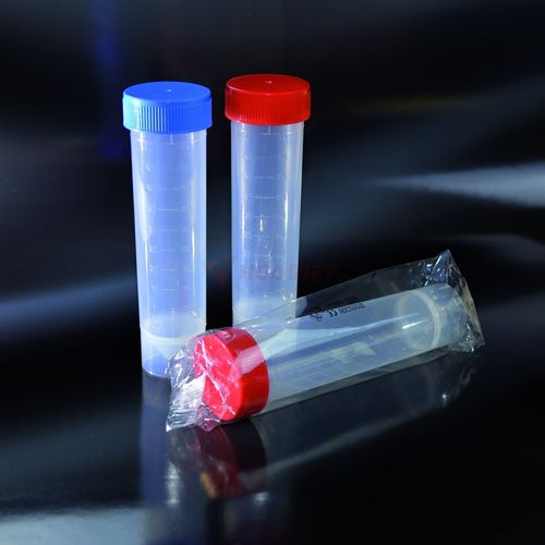 Tuýp ly tâm đáy bằng PP Aptaca 50ml nắp vặn 100 cái/gói Tuýp ly tâm đáy bằng PP Aptaca 50ml nắp vặn 100 cái/gói