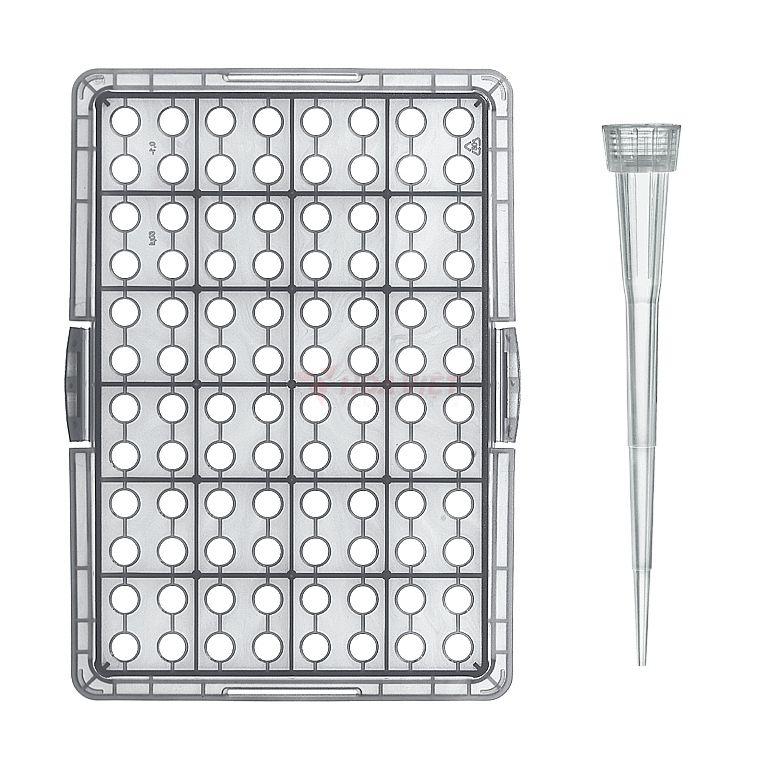 Đầu tip trắng Vitlab 0.5-20ul 1000 cái/gói Đầu tip trắng Vitlab 0.5-20ul 1000 cái/gói