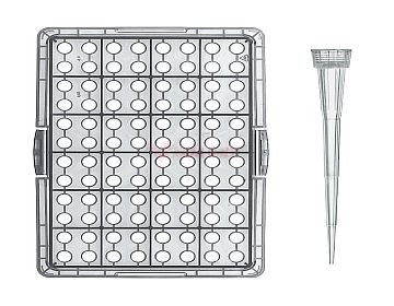 Đầu tip trắng Vitlab 0.5-20ul 1000 cái/gói