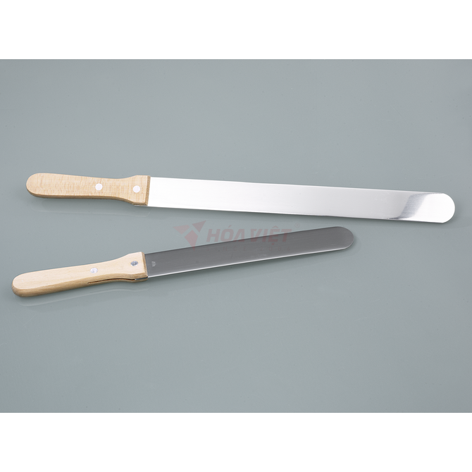 Dụng cụ lấy mẫu Burkle Spatula cán gỗ 180mm