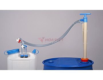 Bơm thùng kín khí Burkle PP kết nối 2x3/4”