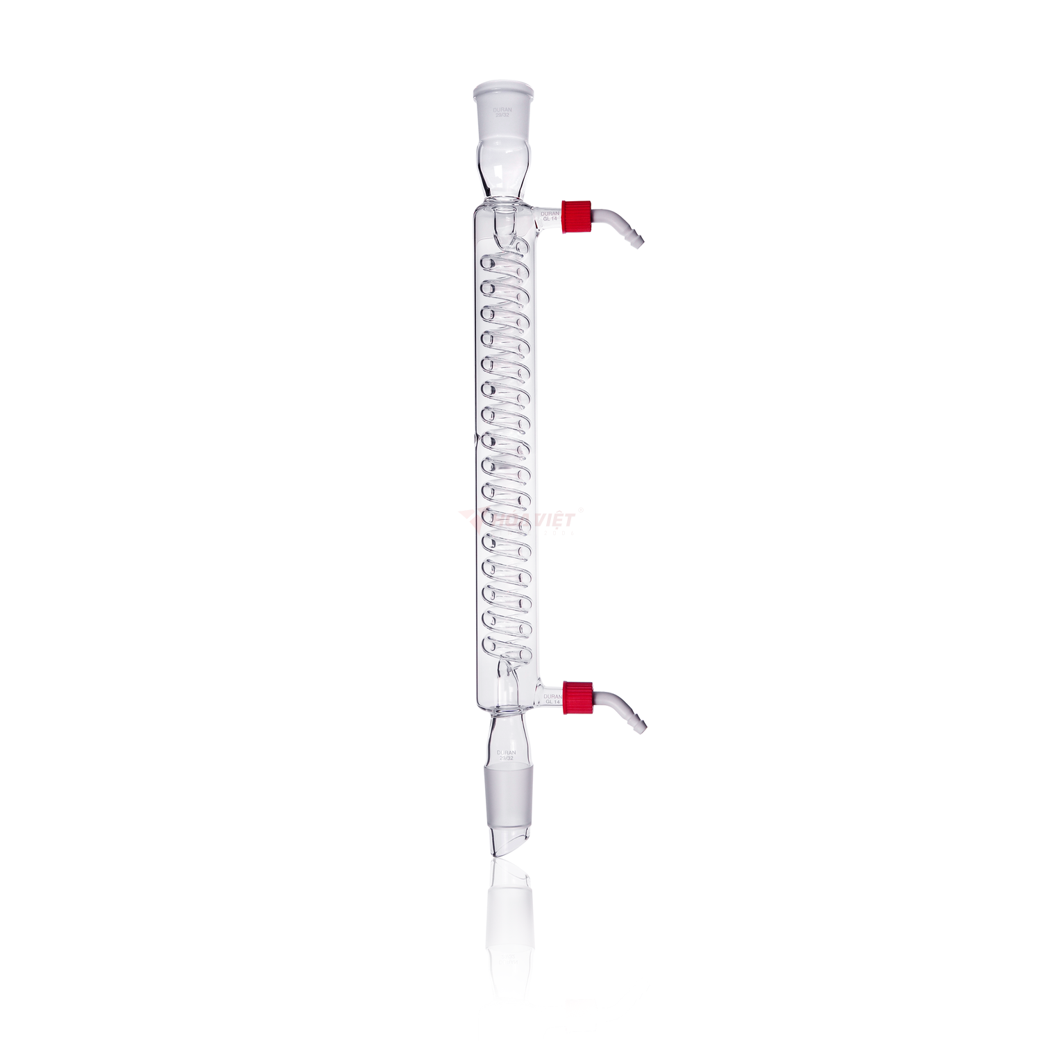 Ống sinh hàn xoắn DURAN® NS 29/32, dài áo nước 300 mm, đầu nối ống nước vặn ren Ống sinh hàn xoắn DURAN® NS 29/32, dài áo nước 300 mm, đầu nối ống nước vặn ren