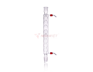 Ống sinh hàn Allihn DURAN® NS 29/32, dài áo nước 400 mm, đầu nối ống nước vặn ren