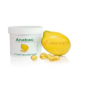 Viên khử mùi Anabac Citrus Interscience 100 viên/hộp