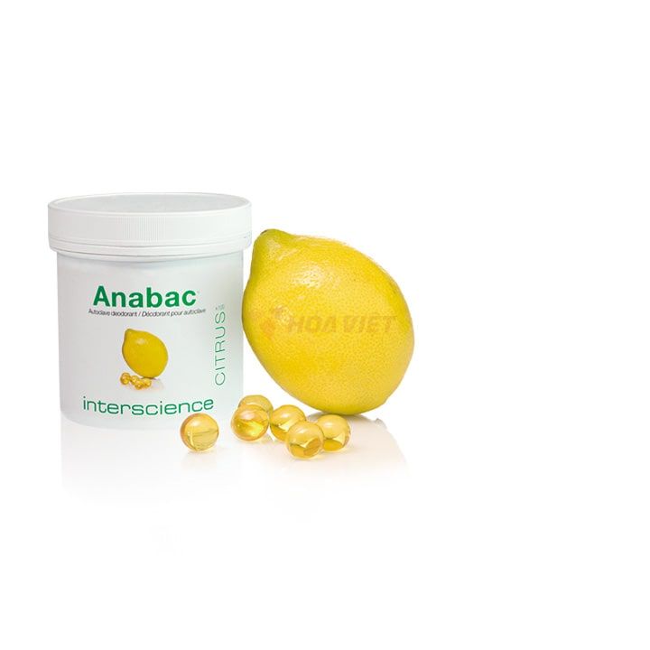 Viên khử mùi Anabac Citrus Interscience 100 viên/hộp Viên khử mùi Anabac Citrus Interscience 100 viên/hộp