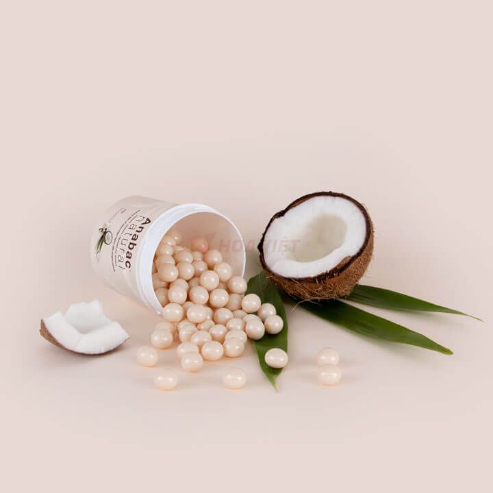 Viên khử mùi Anabac Natural Coconut Interscience 50 viên/hộp