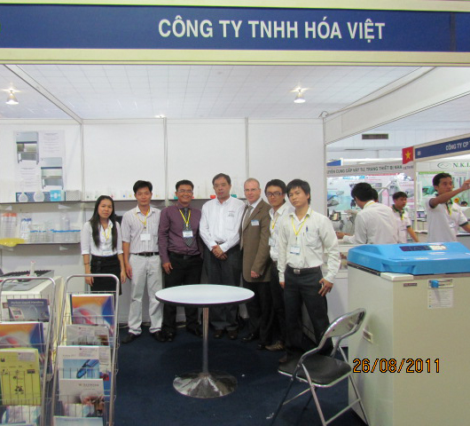 HÓA VIỆT – TRIỂN LÃM VIETNAM MEDIPHARM EXPO 2011