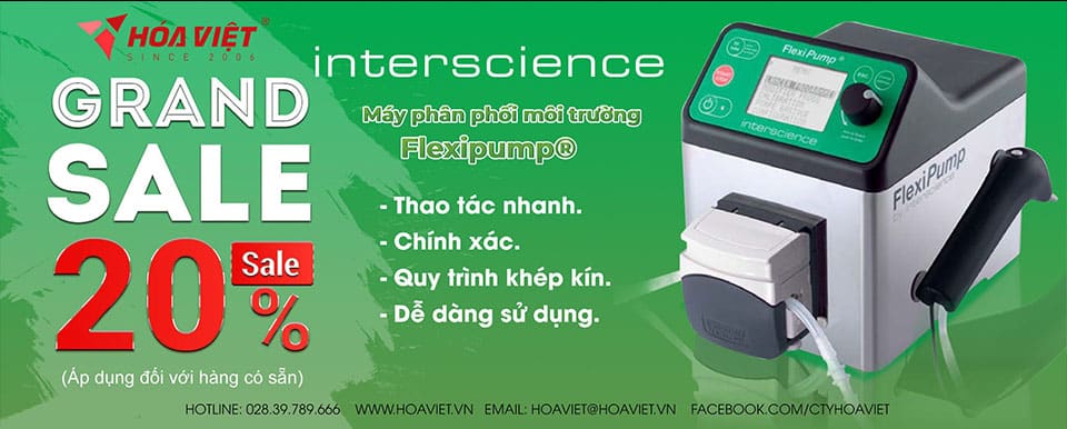 Những thông tin cần biết về máy rót môi trường Flexipump – Interscience